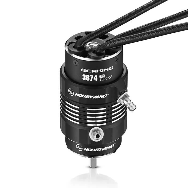Hobbywing Seaking 3674Sl 2300Kv Black Motor V2
