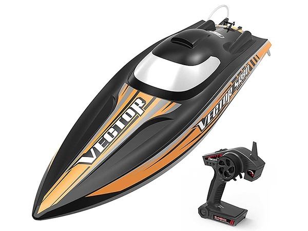 Volantex Vector Sr80 Brushless Boat (No Batt)- Black/Orange - V798-4