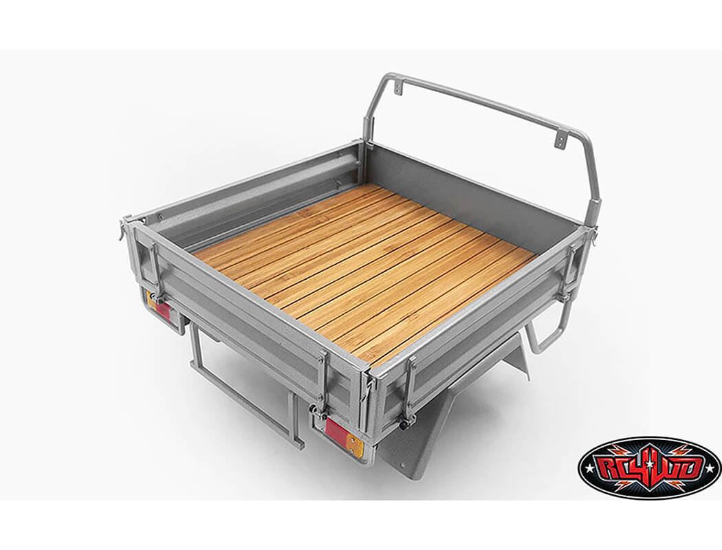 RC4WD KOBER REAR BED FOR TF2 MOJAVE BODY (SILVER)