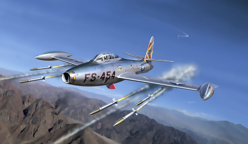 Italeri F-84G Thunderjet RR