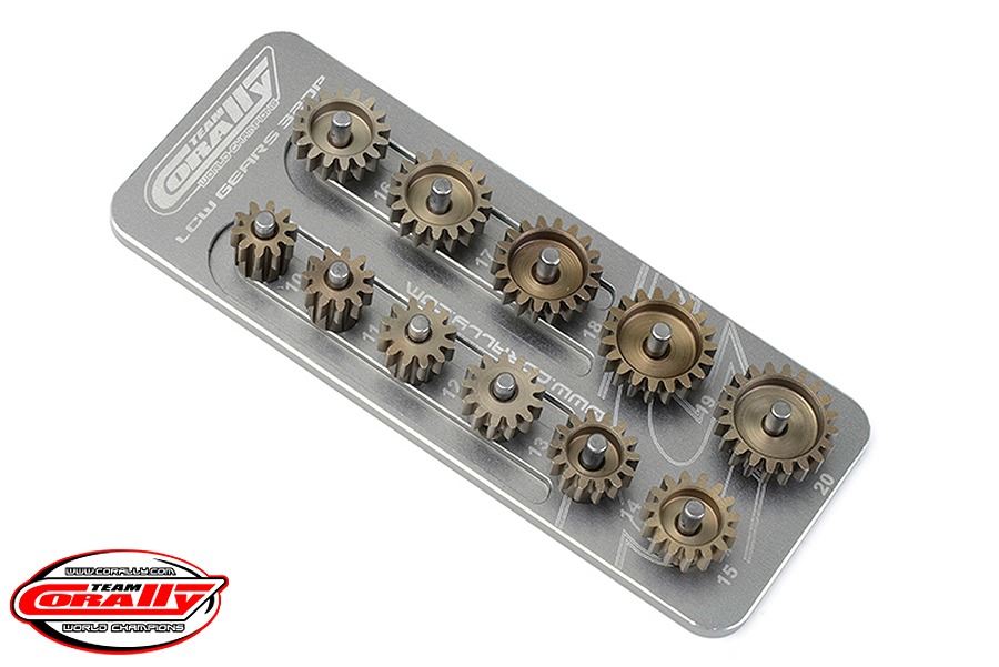 Corally Pinion Caddy 32Dp 11 Pinions 3.17mm