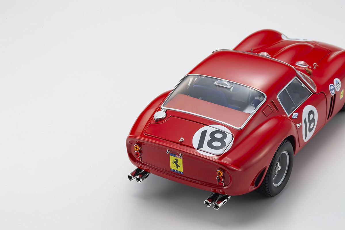 Kyosho 1:18 Ferrari 250 Gto Daytona 3H 1St Oa 1963 Nr.18