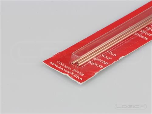 K&S Copper Tube - 1/16 x 12"/1.59x305mm