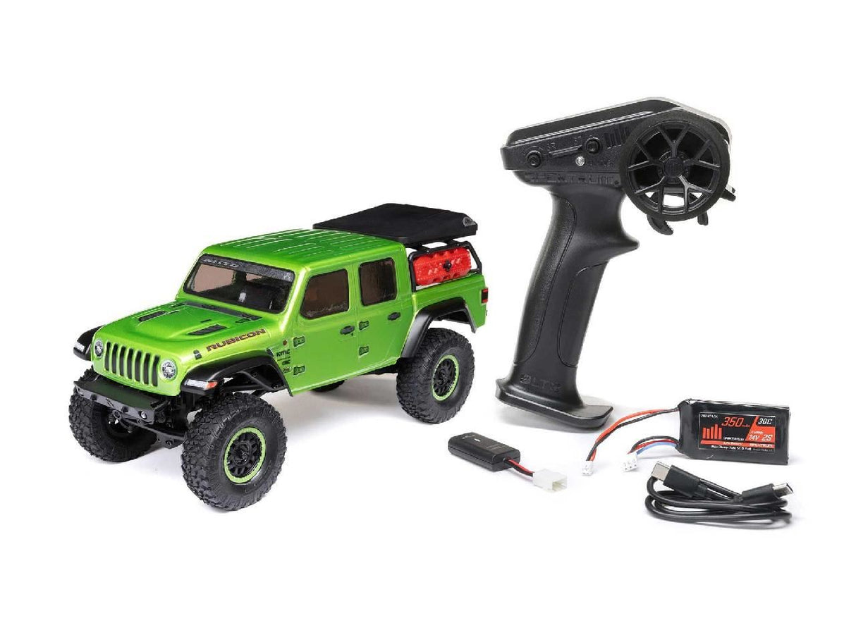Axial SCX24 Jeep Gladiator 4WD Rock Crawler RTR, Green