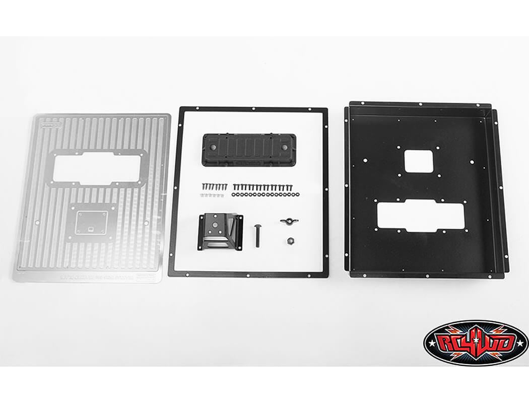 RC4WD TARKA DROP BED W/TYRE HOLDER & METAL PLATE FOR TRAXXAS MERCEDES-BENZ G63 AMG 6X6