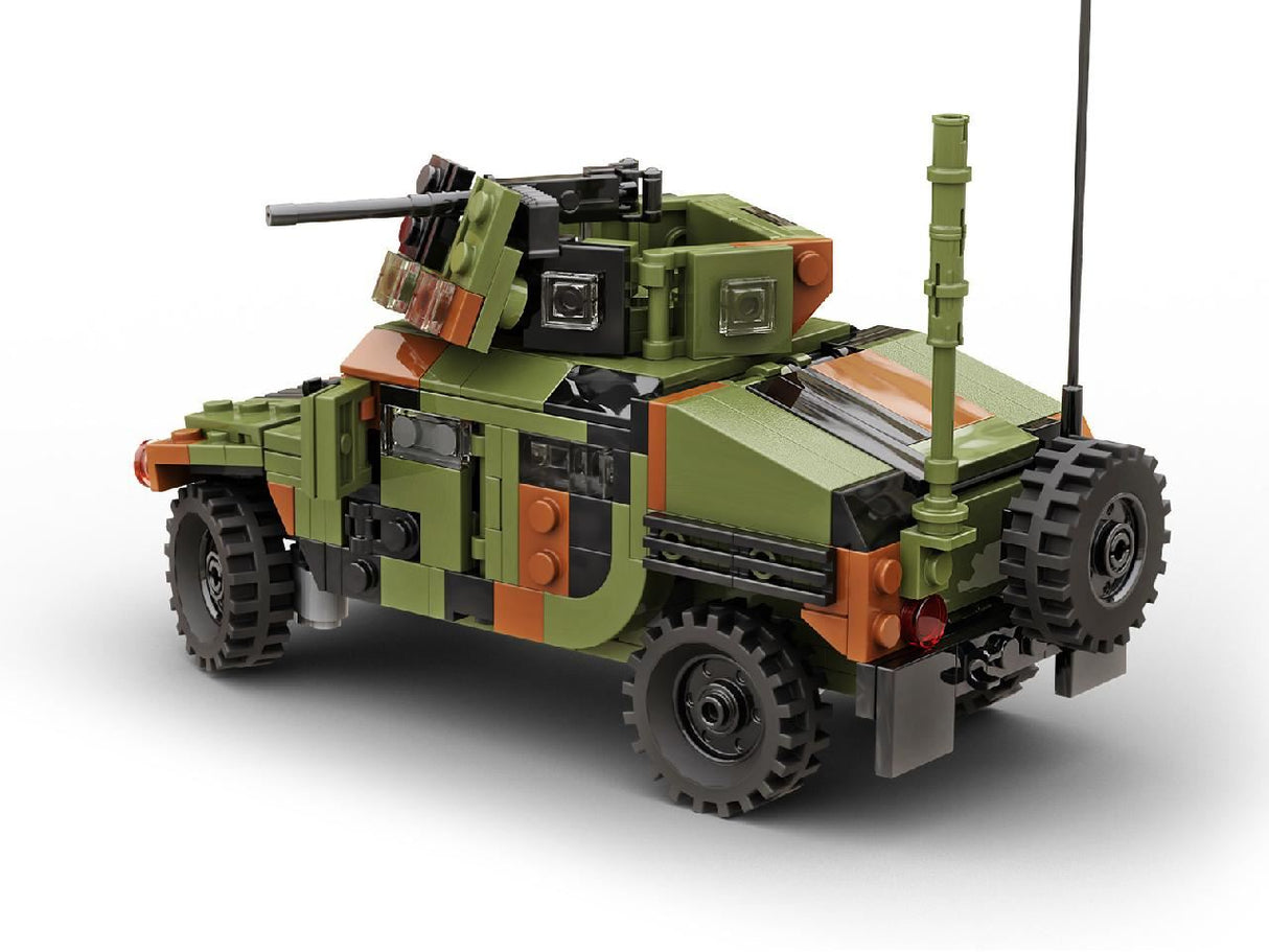 Build Army Humvee M1151 Combat Vehicle