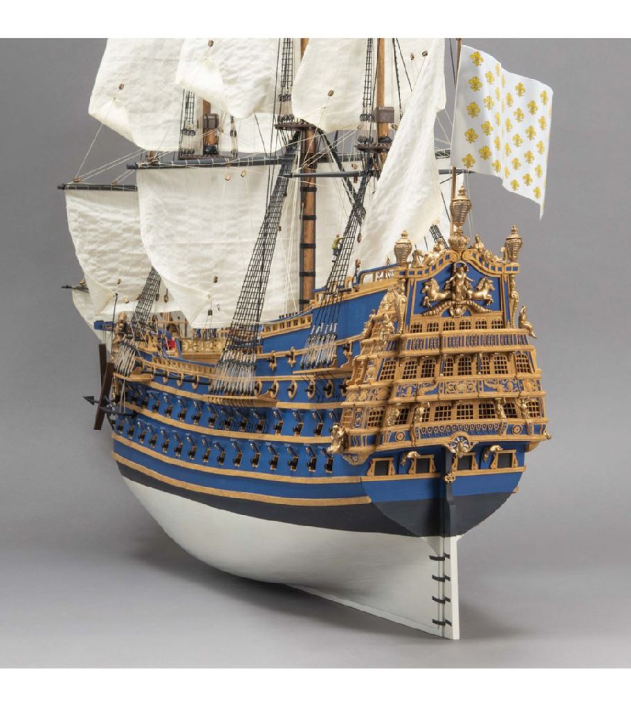 Artesania 1/72 LE SOLEIL LOUIS XIV´S FLAGSHIP with FIGURINES