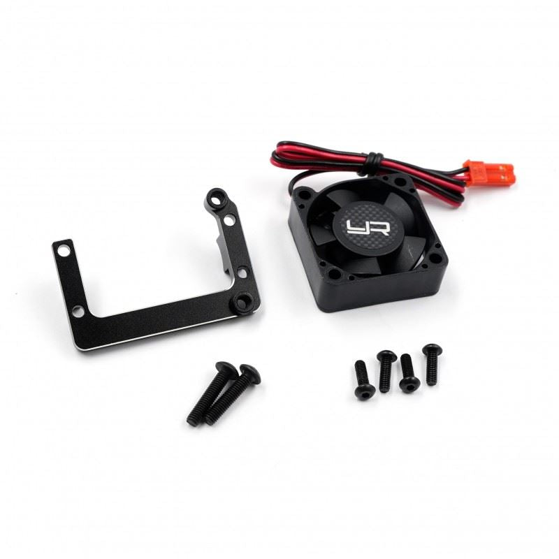 Yeah Racing Aluminum Center Cap Holder W/Ya-0180 Tornado Fan For Yokomo 870C Super Dog Fighter