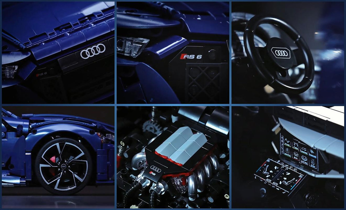 Cada Audi 1:8 Rs 6 Avant (2019) - 4663 Pcs