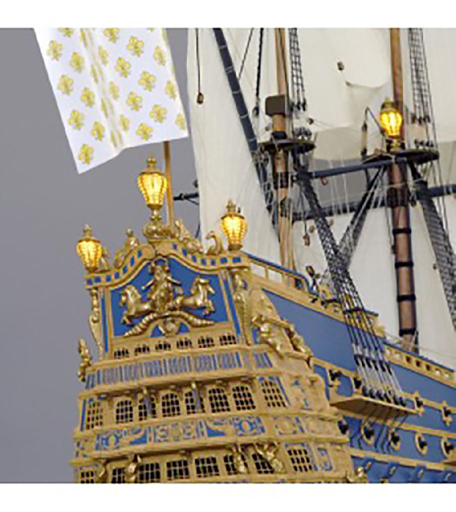 Artesania 1/72 LE SOLEIL LOUIS XIV´S FLAGSHIP with FIGURINES