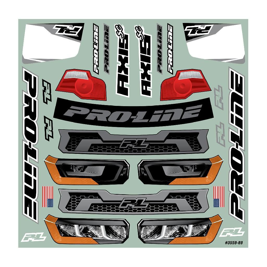 Proline 1/10 Axis Sc Clear Body: Short Course