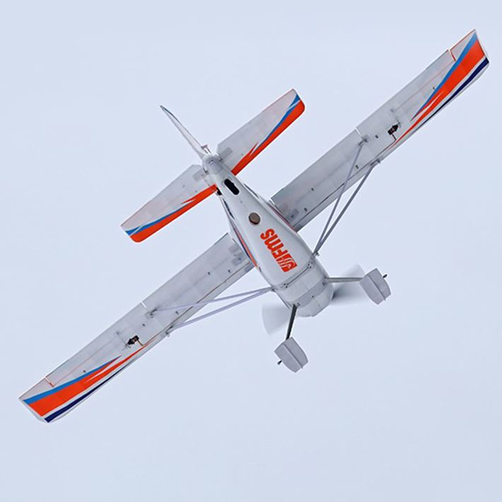 Fms 1400Mm Kingfisher Pnp With Wheels,Floats,Skis And Flaps