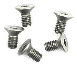 Core RC Titanium Csk Hex Screws M3 x 6 pk10