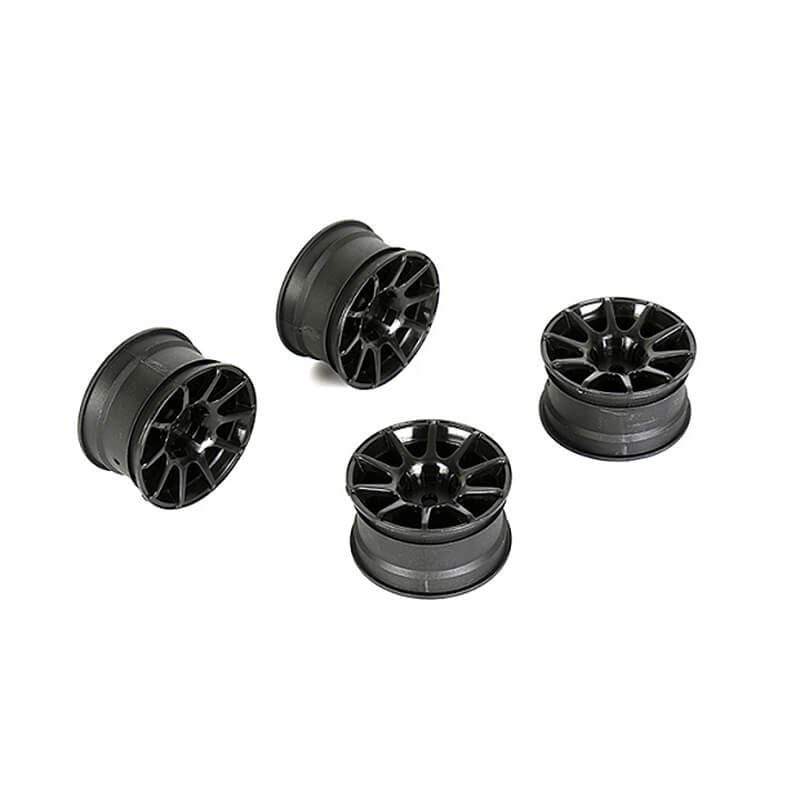 Louise Rc 10 Spoke Wheel +4Mm (Black)