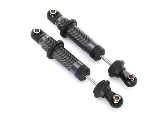 TRAXXAS Shocks, GTS hard-anodized, PTFE-coated aluminum bodies w/TiN (2)