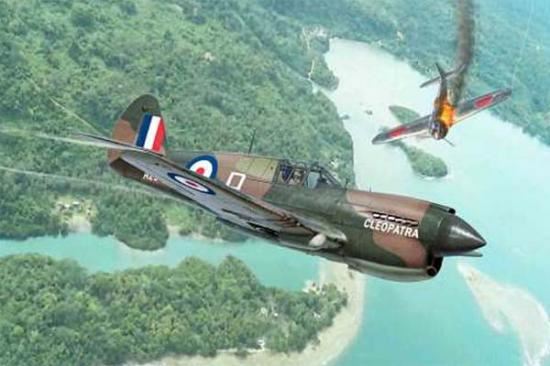 Italeri 1/48 Raf P-40E/K Kittyhawk
