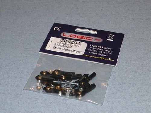 RACTIVE Ball Joint w/hardware M2 (pk10)