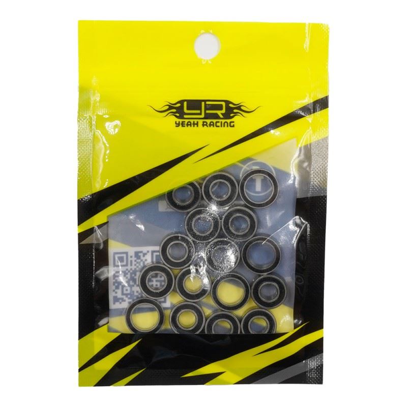 Yeah Racing Steel Bearing Set (16pcs) For Tamiya TT-02B
