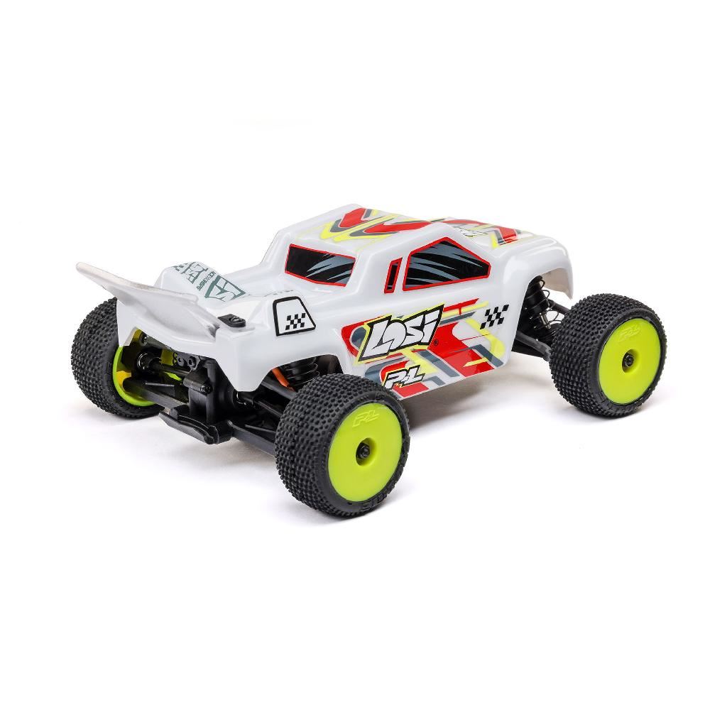 Losi 1/28 Micro-T 2Wd Stadium Truck Rtr White