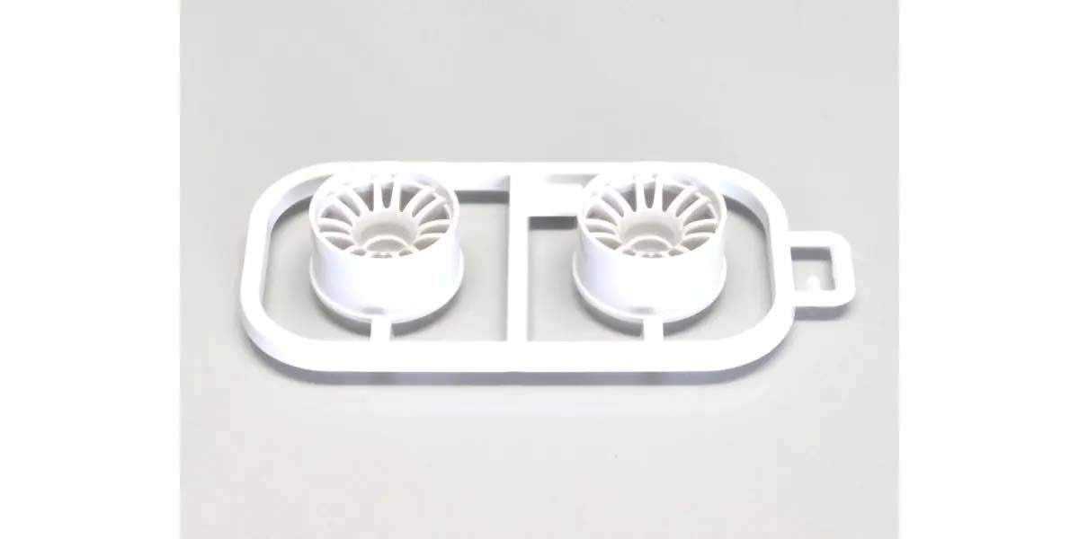Wheels Set Kyosho Mini-Z Mr03 Wide-Offset 3.0 (2) White