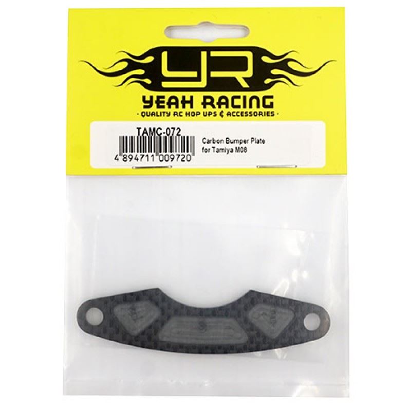 Yeah Racing Graphite Bumper Plate for Tamiya M08
