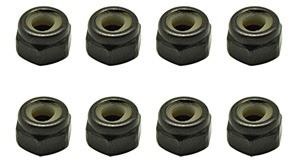 Core RC M4 Nyloc Nuts - pk8