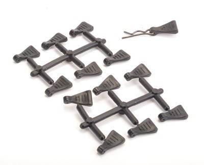 Core RC Rubber Body Clip Pulls - pk12
