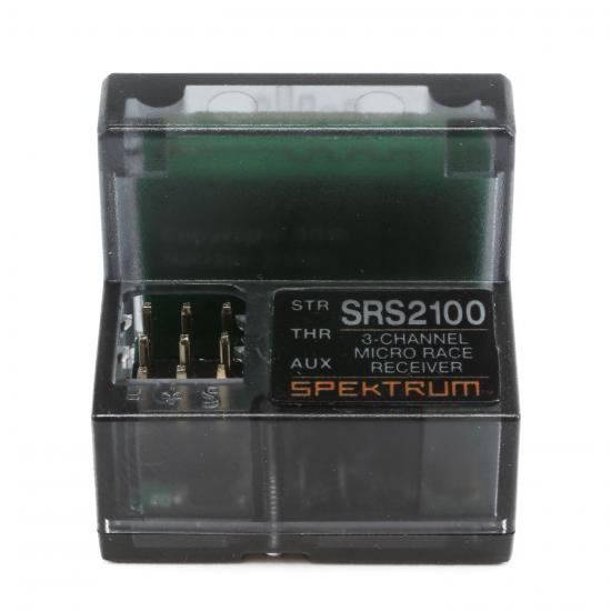Spektrum SR2100 DSMR Micro Race Rx Antenna-Less (SPMSR2100)