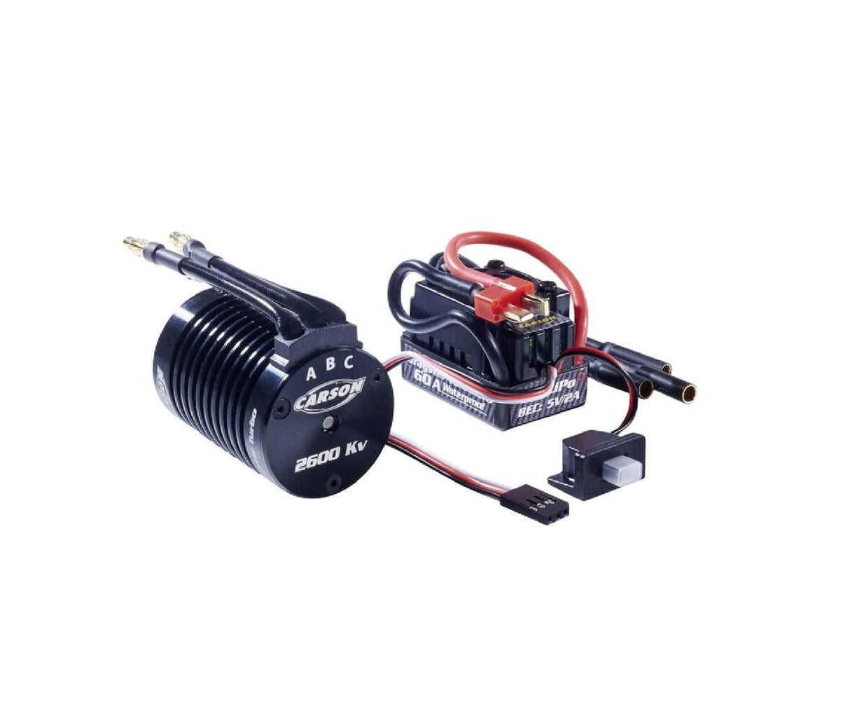 Carson 1:10 Bl Set Dragster Turbo 2.0 2600Kv