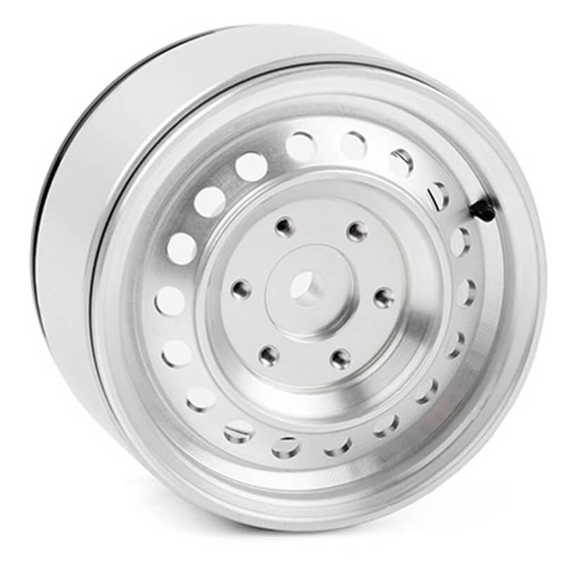 RC4WD RAD 1.9 ALUMINUM INTERNAL BEADLOCK SINGLE WHEEL (SILVER)