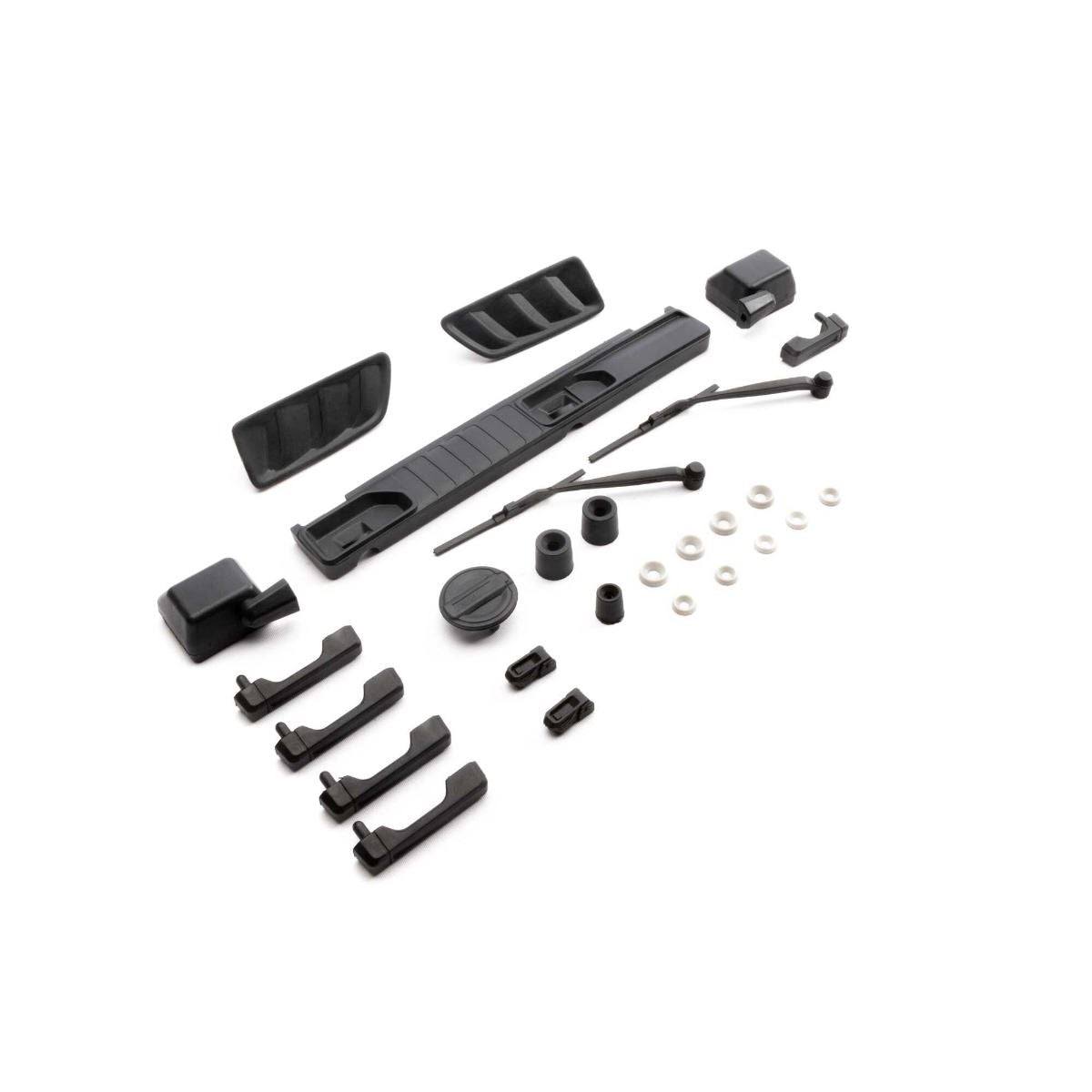 Axial SCX6: Jeep JLU Exterior Detail Parts