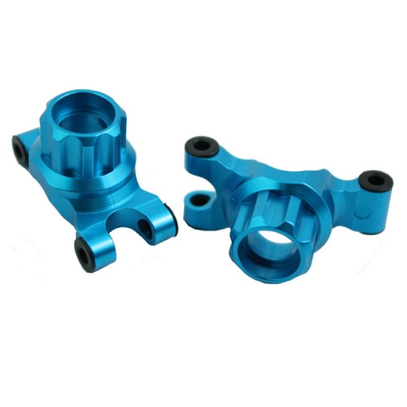 Yeah Racing Aluminum Rear Hub/Knuckle Arm 0 Degree (BU) for Tamiya TT01E