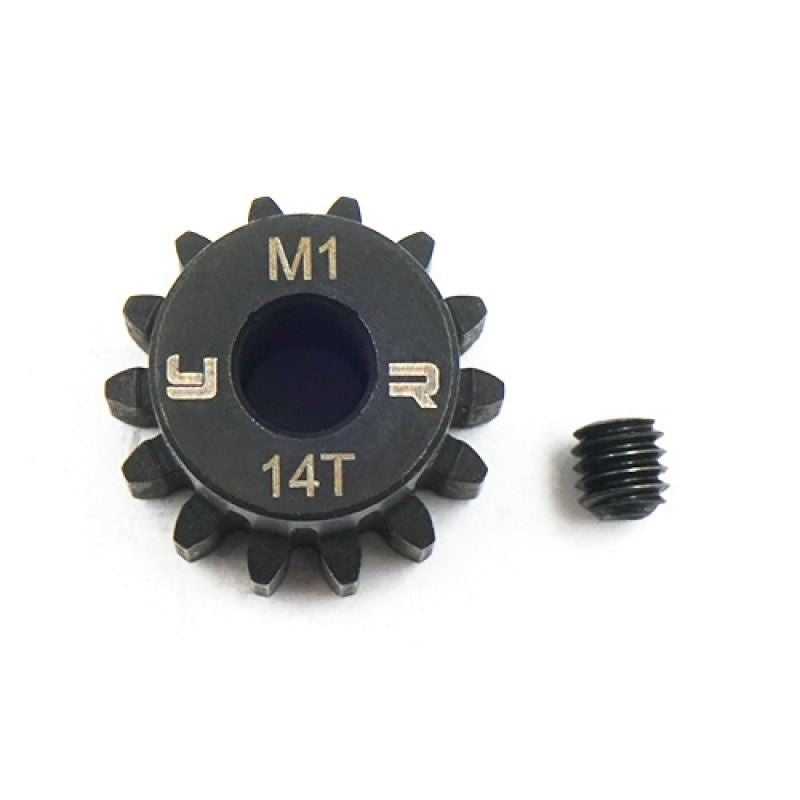 Yeah Racing 14T HD Steel Mod1 5mm Bore Motor Gear Pinion