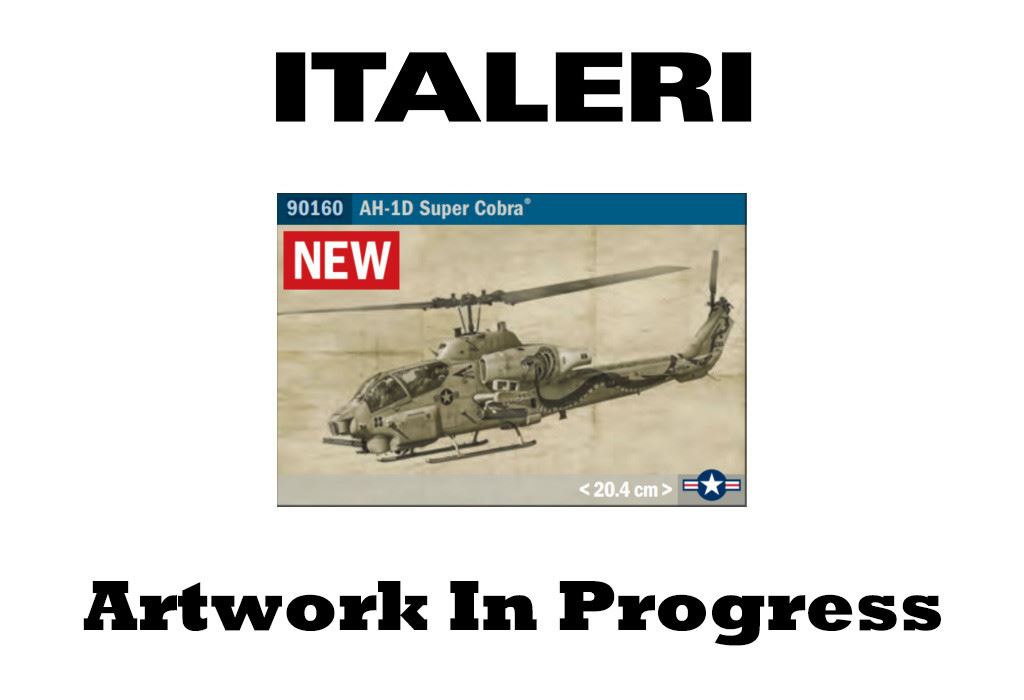 Italeri Bell Ah-1W Supercobra Attack Helicopter