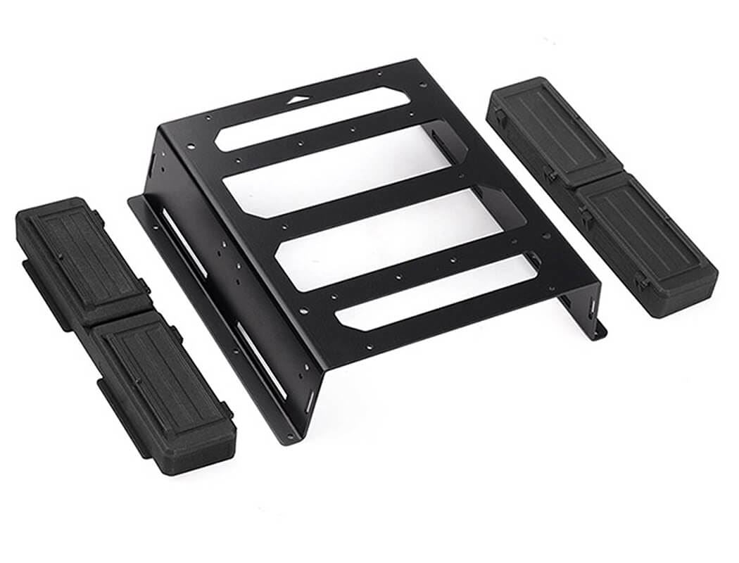 RC4WD REAR BED RACK W/ TOOL BO X FOR VANQUISH VS4-10 PHOENIX