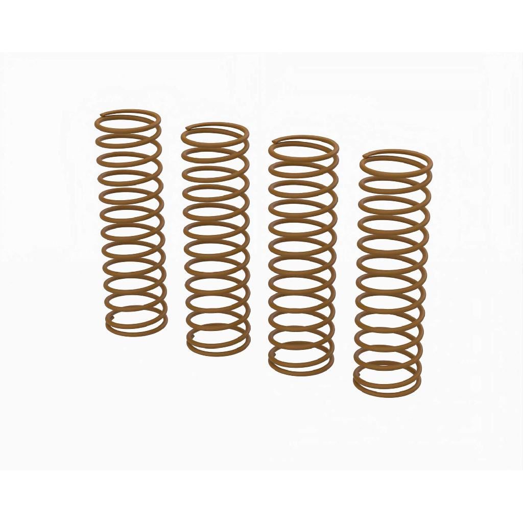 Arrma Shock Spring Set E, 50N/Mm, Bronze (4): Grom
