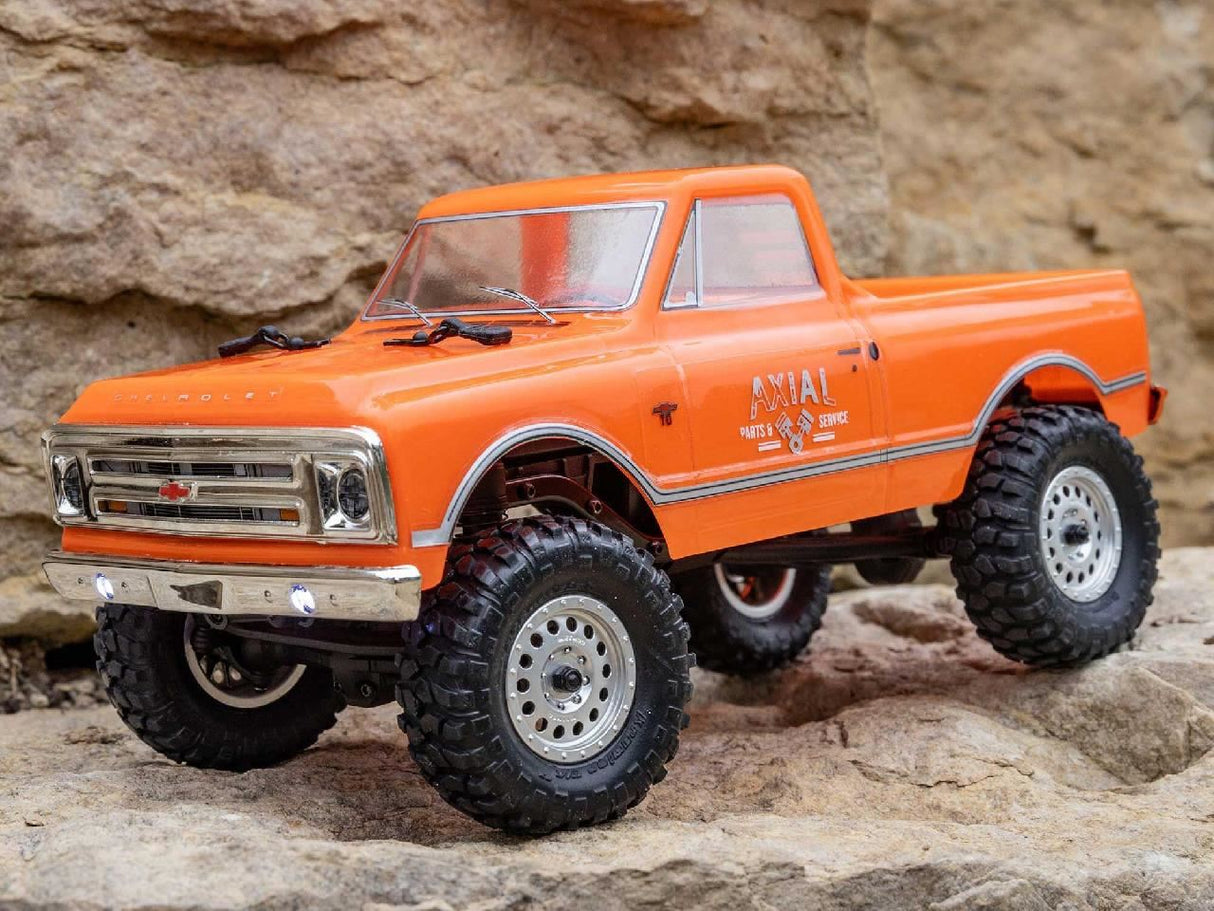 Axial 1/24 Scx24 1967 Chevrolet C10 4Wd Truck Rtr, Orange