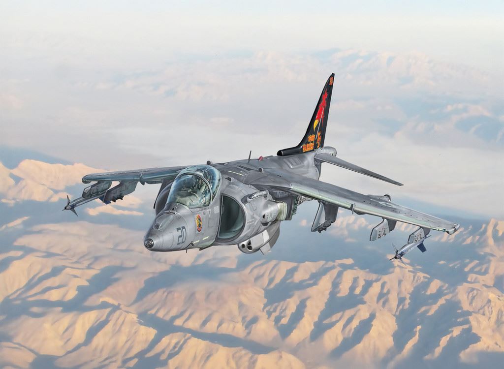 Italeri Av-8B Harrier Ii