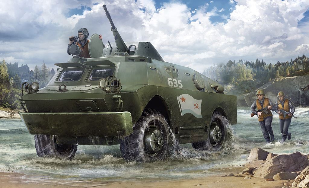 Zvesda BRDM-2 Russian Armored Car