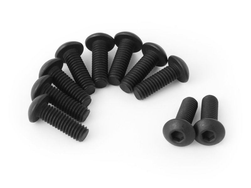 Button Head Screw M4X12Mm (Hex Socket/10Pcs)