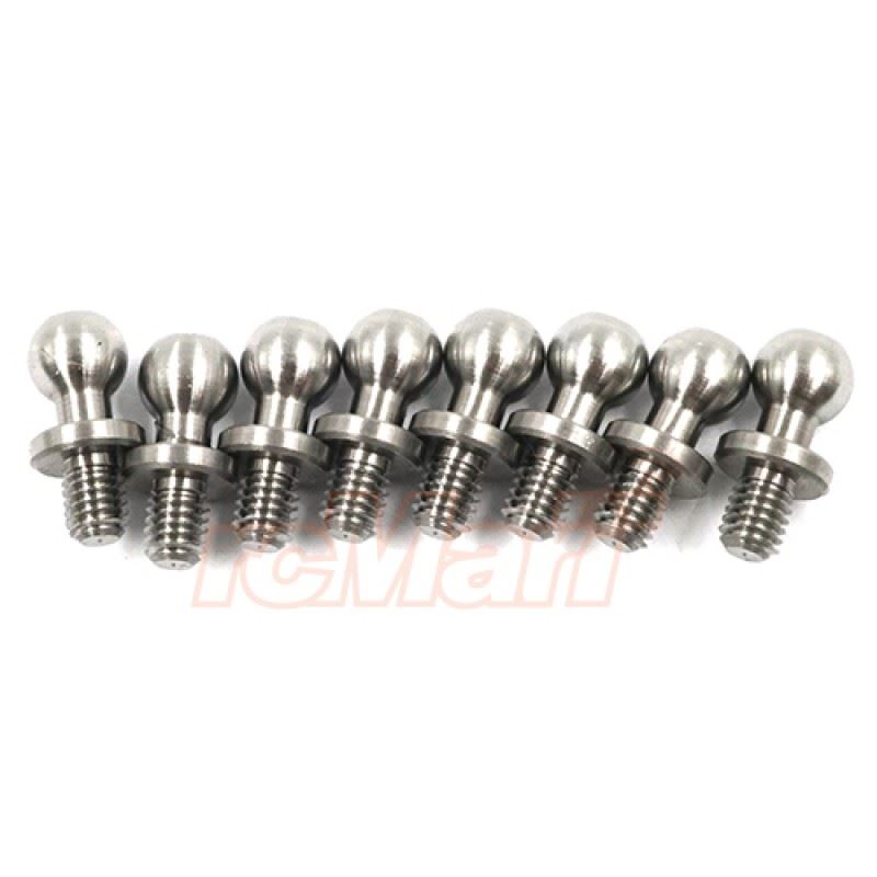 Yeah Racing High Precision 64 Titanium Ball 4.8mm x 4mm 8pcs