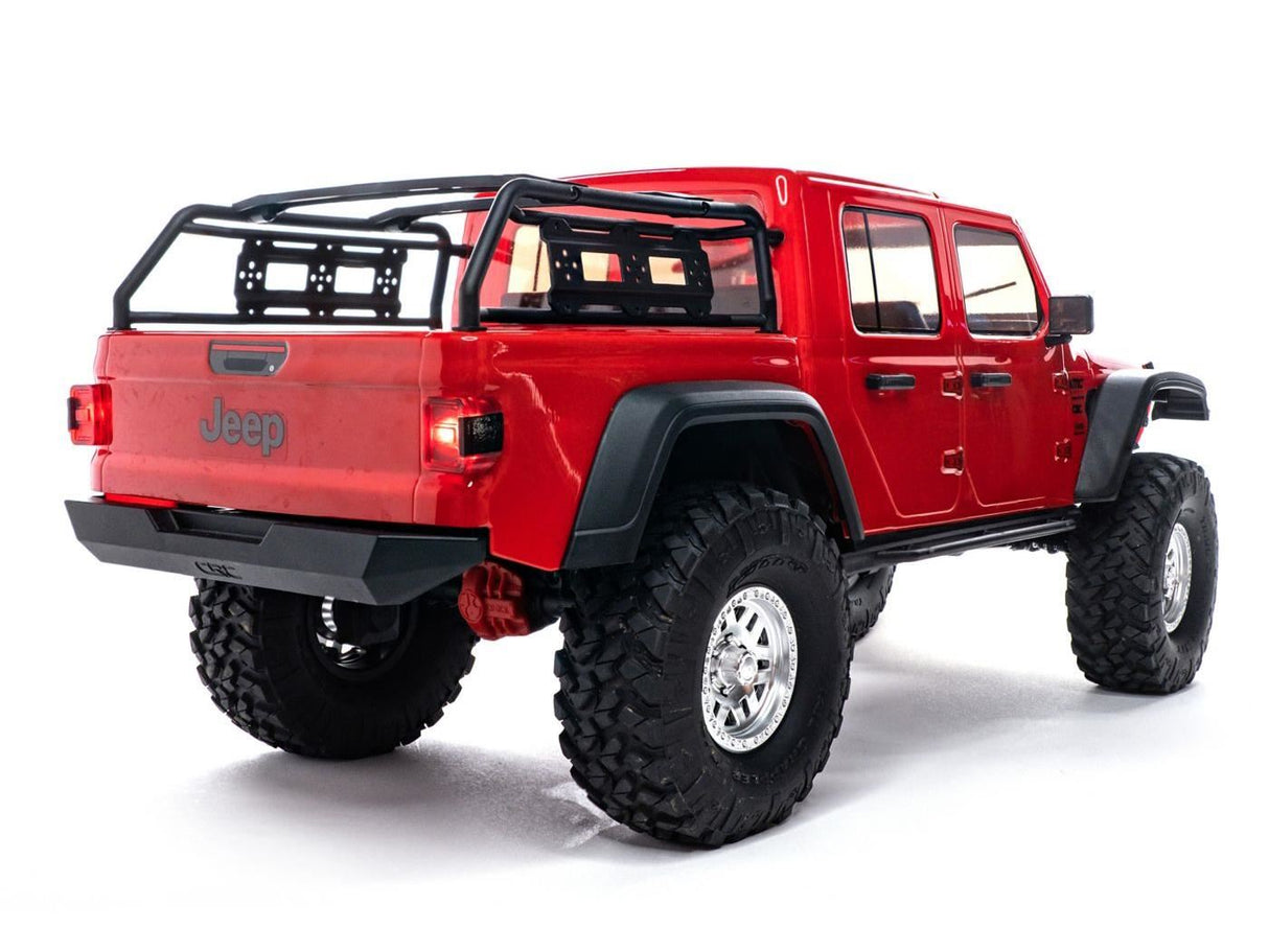 Axial 1/10 SCX10III Jeep JT Gladiator with Portals RTR, Red