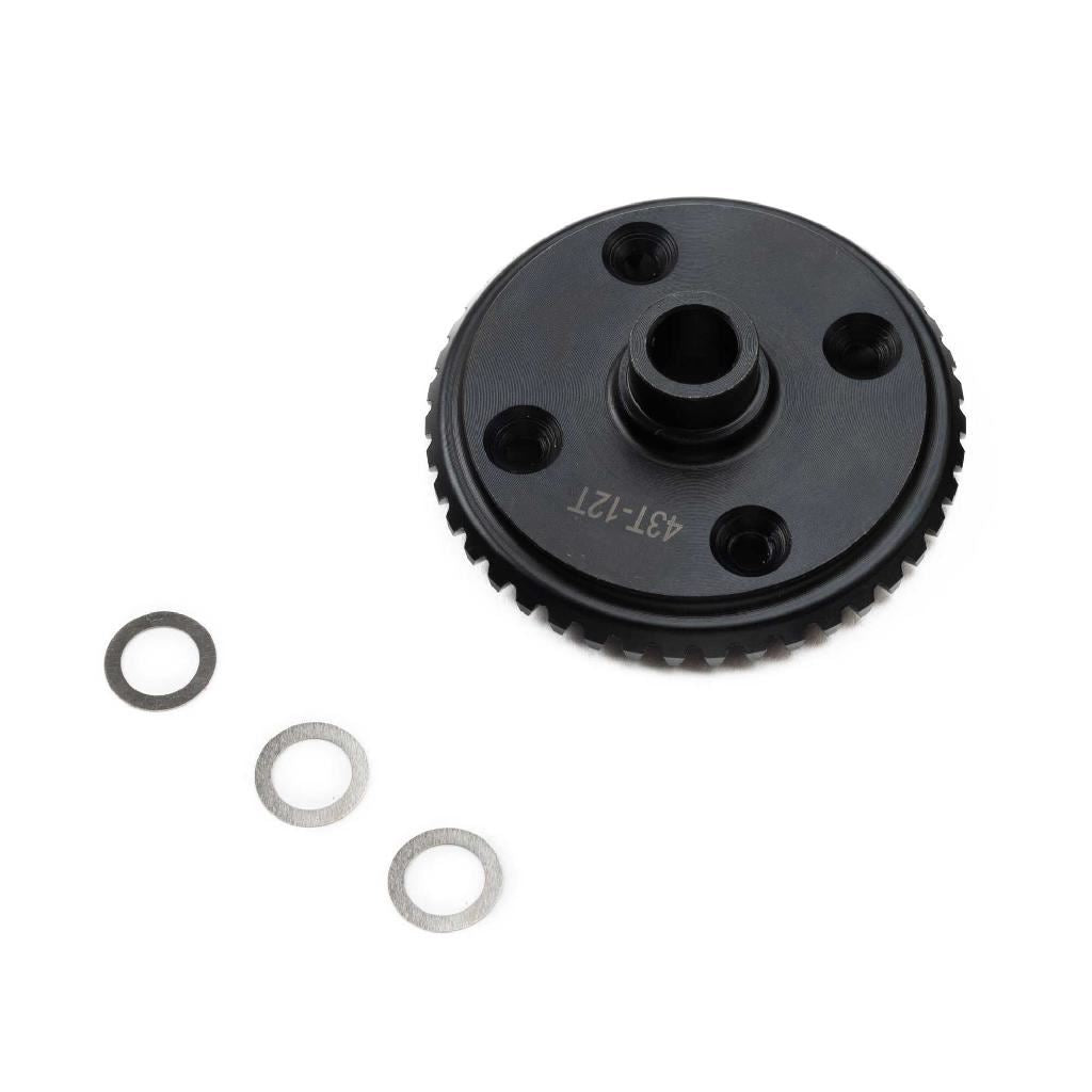Losi Diff Ring Gear, Front, 43/12T: 5Ive-3.0