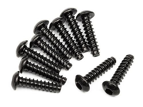 HPI Tp. Button Head Screw M3X12mm (Hex Socket/10Pcs)