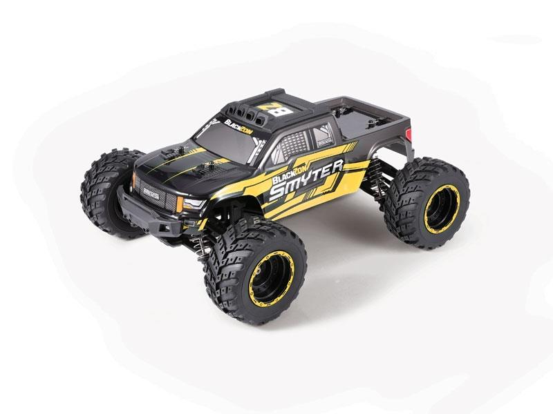 BlackZon Smyter MT 1/12 4WD Electric Monster Truck - Yellow
