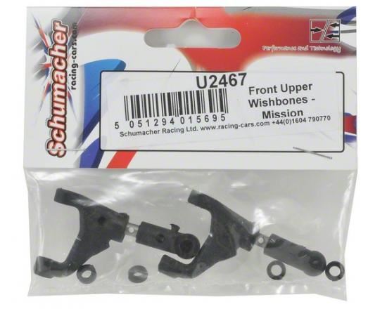 Schumacher Front Upper Wishbones - Mission