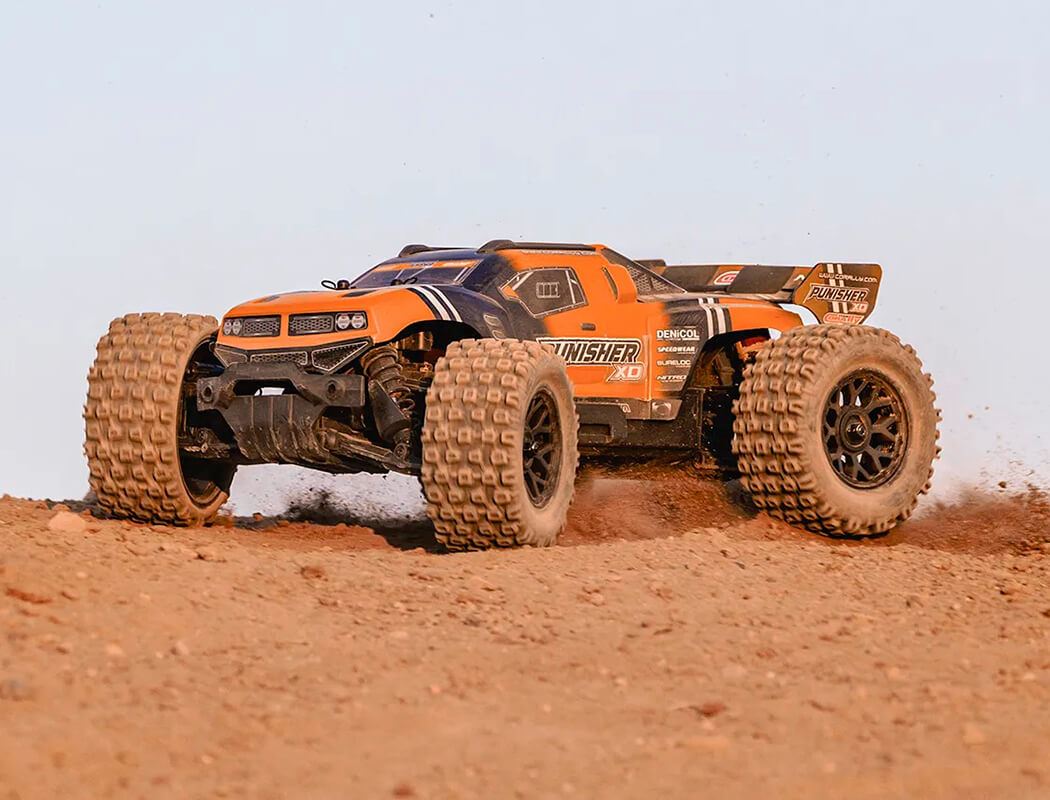 Corally Punisher Xd Rtr Truck - Orange