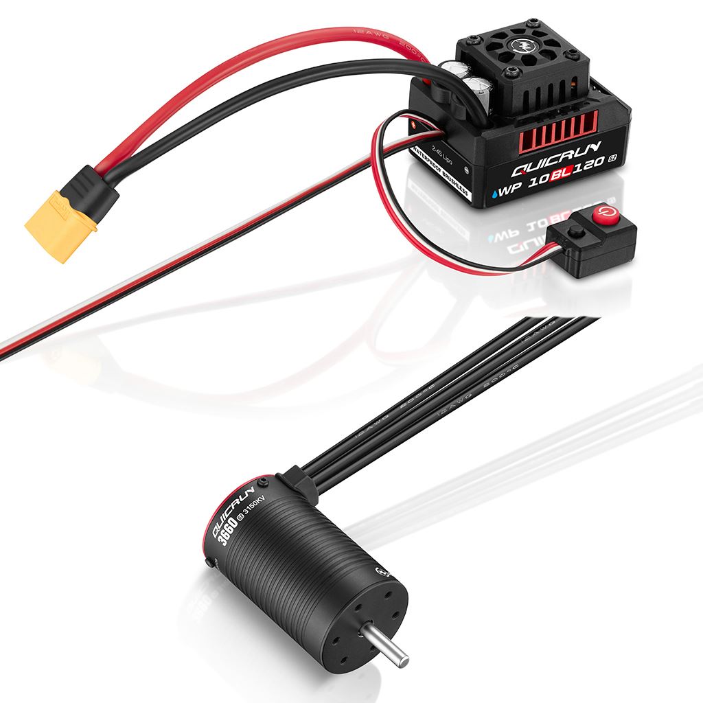 QUICRUN Combo QR10BL120 G2 & 3660SL 3700KV G2