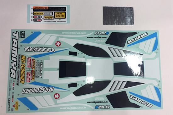 Tamiya Neo Scorcher Sticker Set