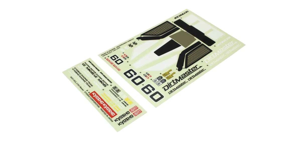Decal Kyosho Ep Ultima Sb Dirtmaster